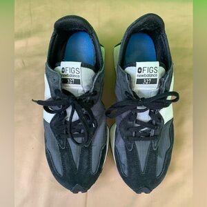 FIGS x New Balance 327 Sneakers Black Gray‎ Men’s Size 8